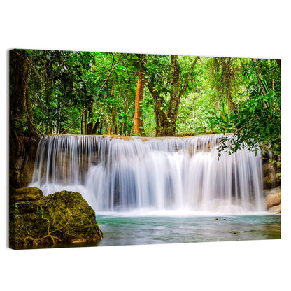 Huai Mae Khamin Waterfall, Jungle Canopy Wall Art