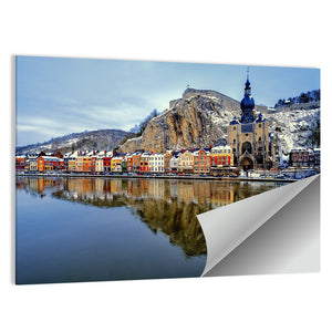 Collegiate Church & River Meuse Belgium Wall Art