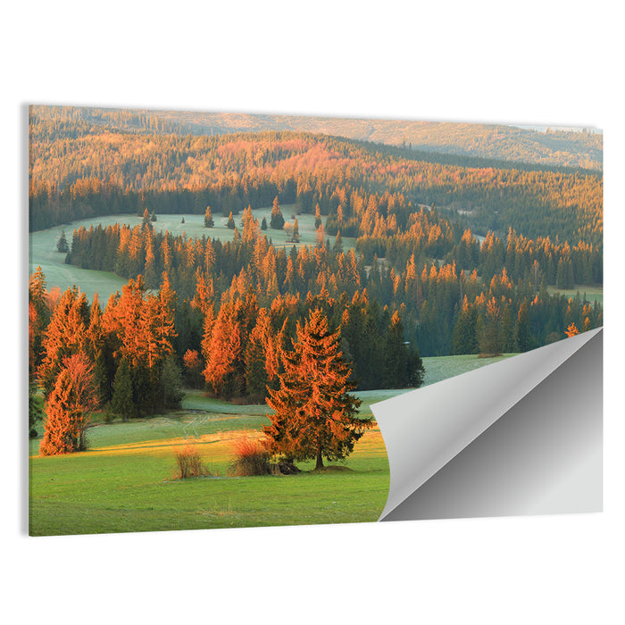 Tatra Mountain Hills Wall Art as a poster print