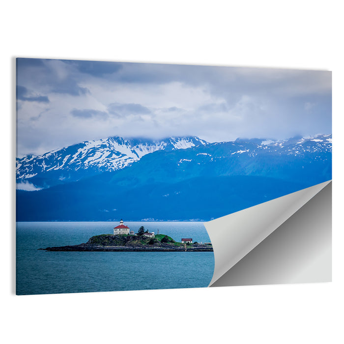 Five Finger Lighthouse, Mud Bay, Alaska Wall Art as a poster print