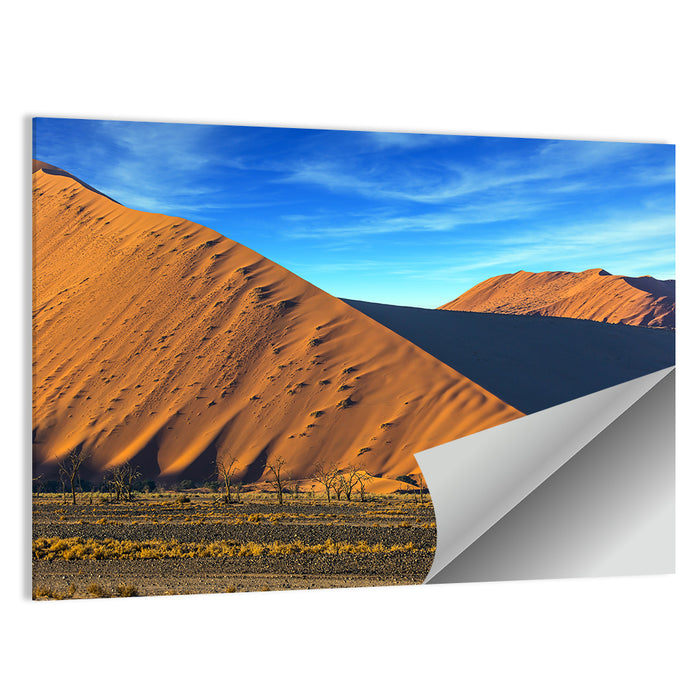 Namib Desert Dunes Wall Art as a poster print