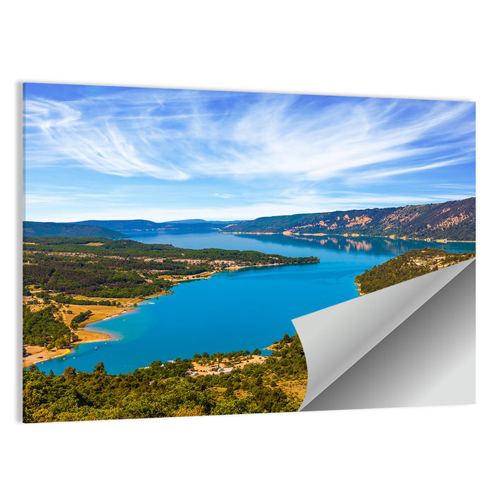 Lac De Sainte-croix, Verdon Gorge Wall Art as a poster print