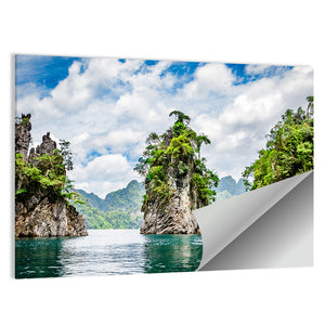 Ratchaprapha Dam At Thailand Wall Art