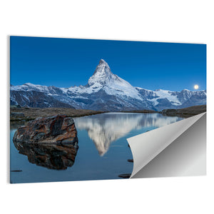 Matterhorn Sunset & Stelli Lake Wall Art