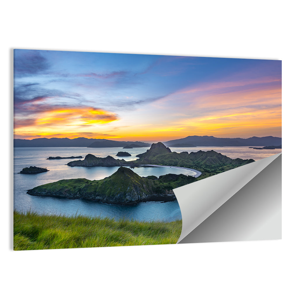Padar Island Sunset, Labuan Bajo Wall Art