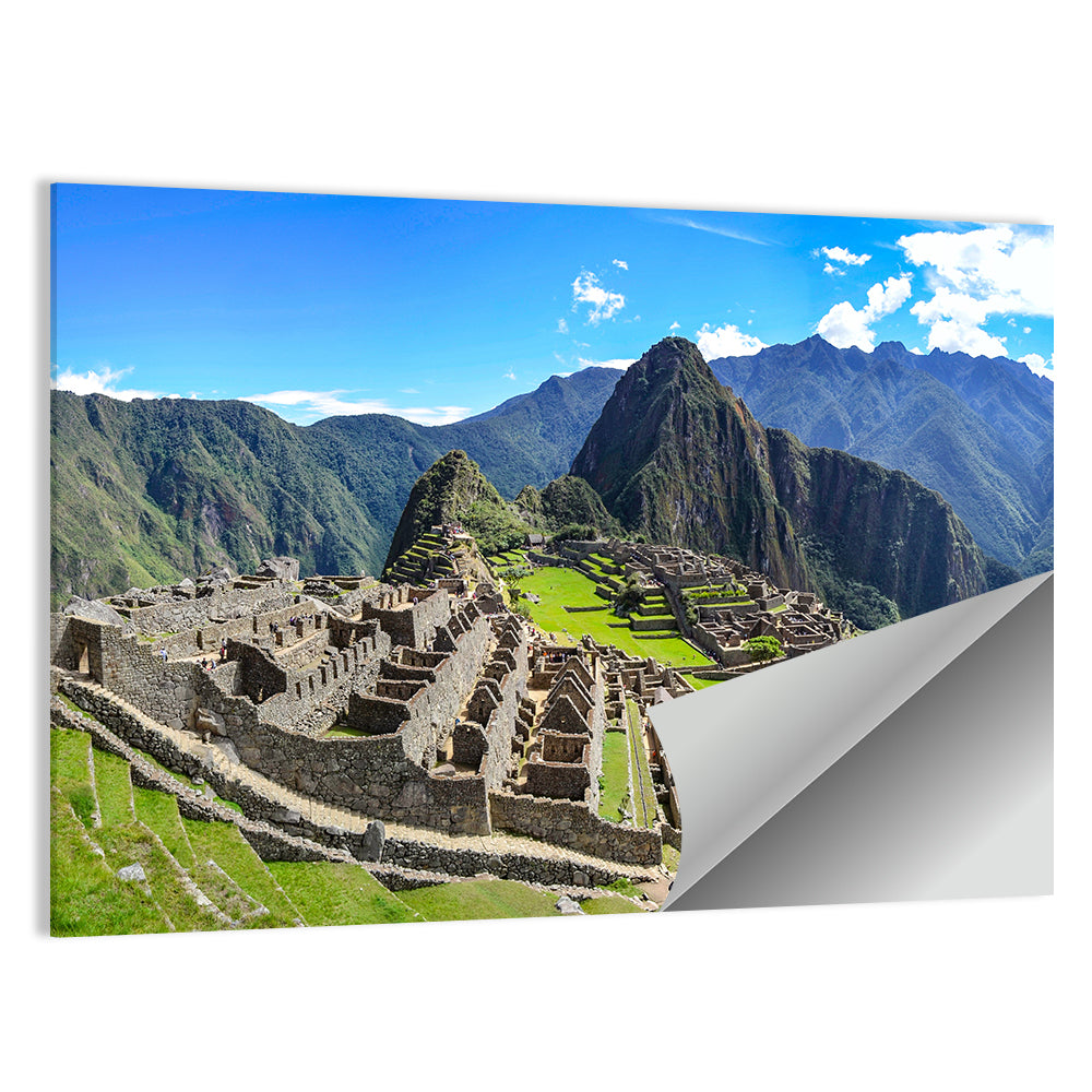 Machu Picchu in the Andes Wall Art