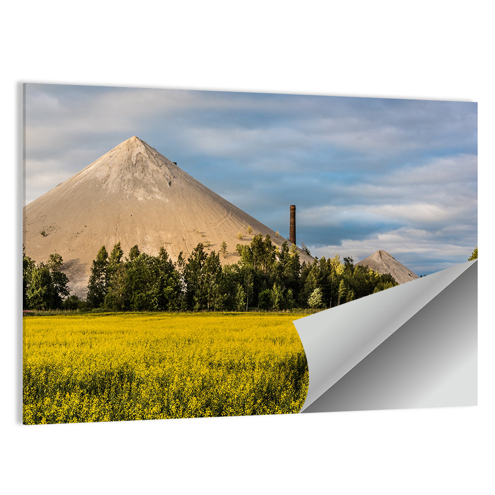 Estonian Oil Shale Ash Heaps Wall Art