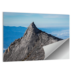 South Peak Of Kinabalu Mountain Wall Art