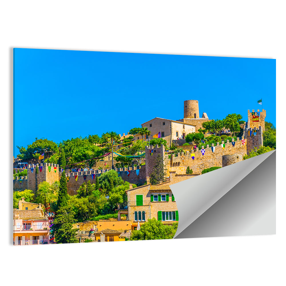 Capdepera Castle Hilltop View Wall Art