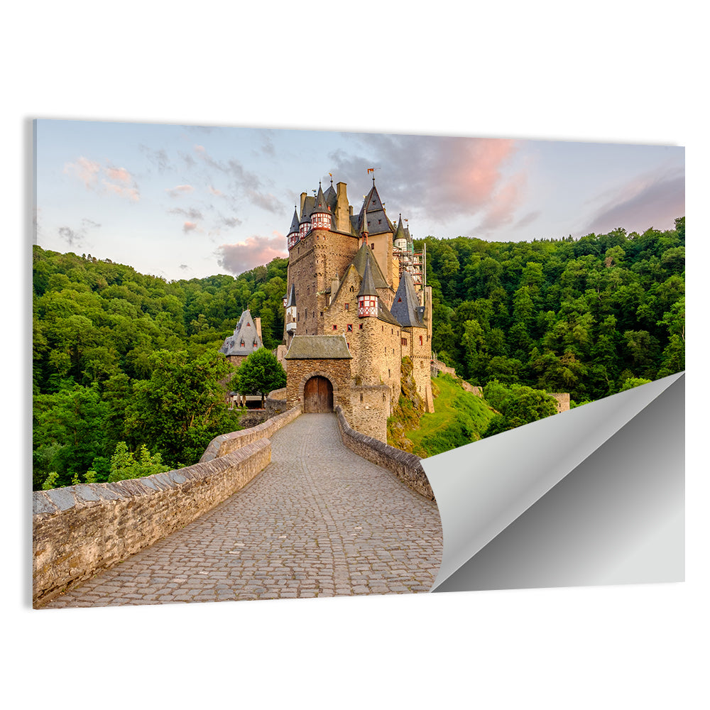 Eltz Castle at Dusk Wall Art