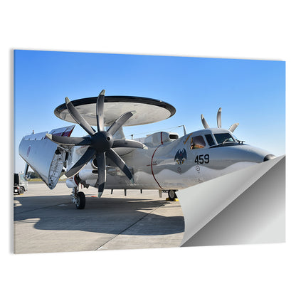 Asdf E-2c Side Profile Wall Art
