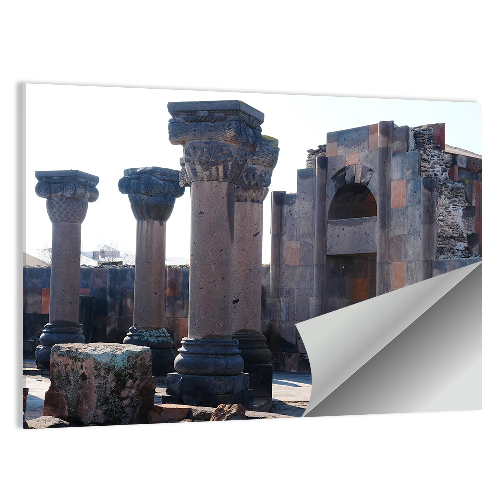 Zvartnos Temple Ruins, Yerevan Wall Art