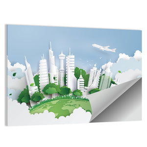 Green City Concept Wall Art