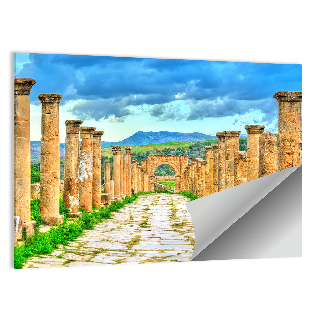 Jerash Cardo Maximus Ruins Wall Art