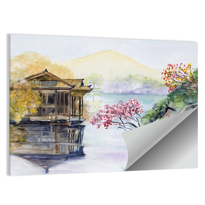 West Lake, Hangzhou Wall Art as a poster print