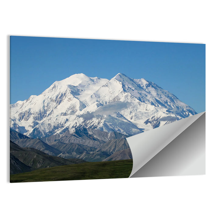 Mount Mckinley in Denali National Park Wall Art as a poster print