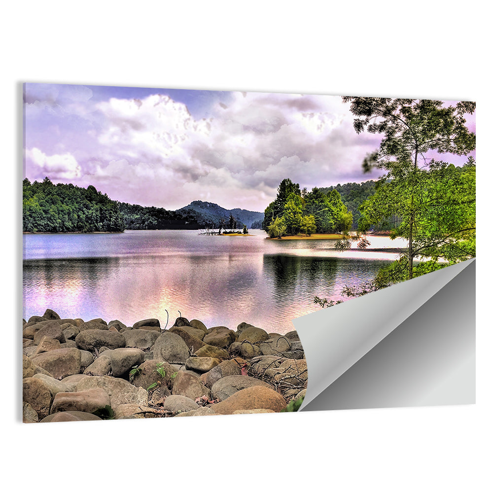 Glenville Lake Shoreline Wall Art