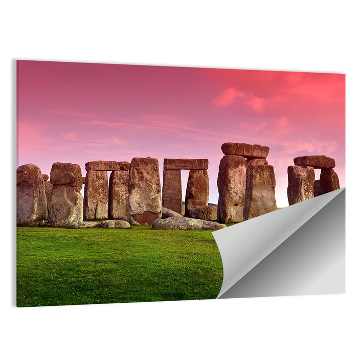 Stonehenge at Dusk Wall Art as a poster print