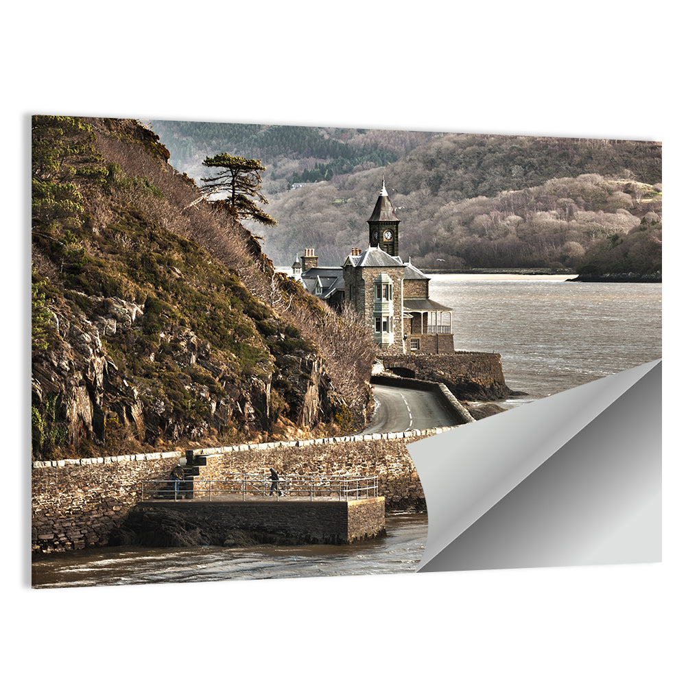 Barmouth Clock Tower Coastal View Wall Art