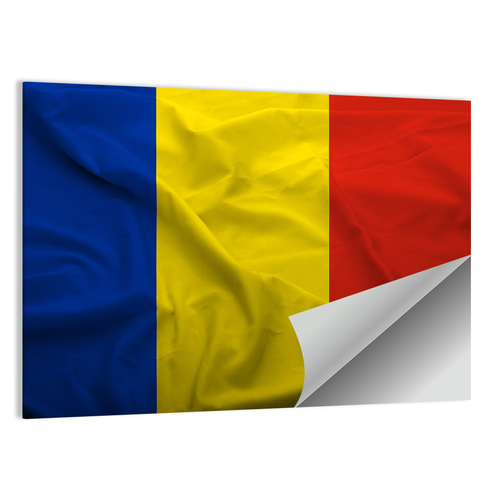 Romanian Flag Wall Art