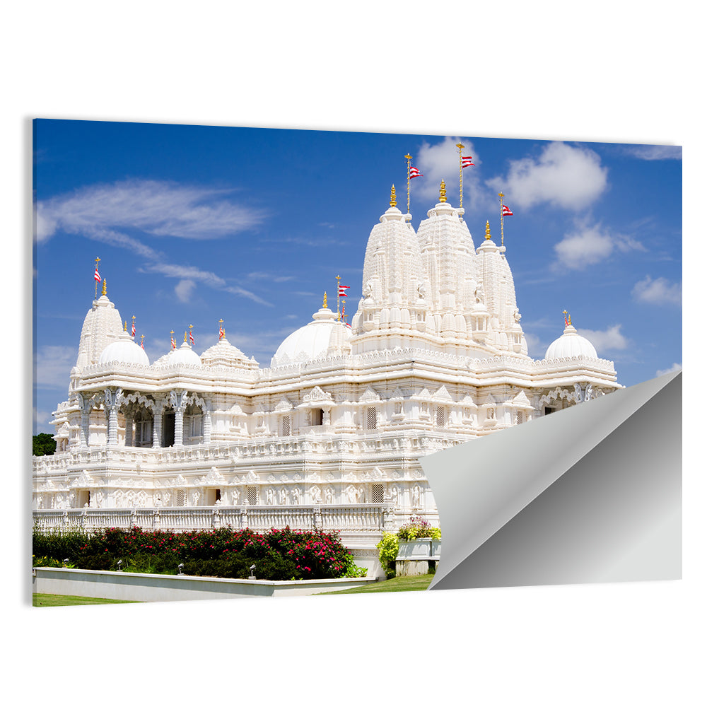 White Marble Hindu Temple, Atlanta Wall Art