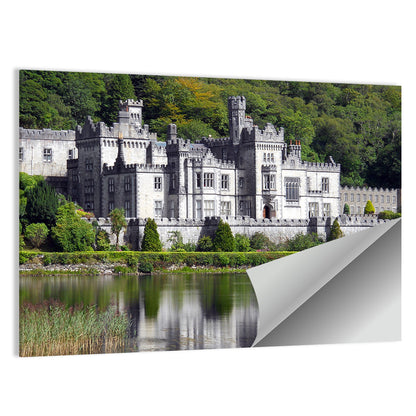 Kylemore Abbey Lakeside Castle Wall Art