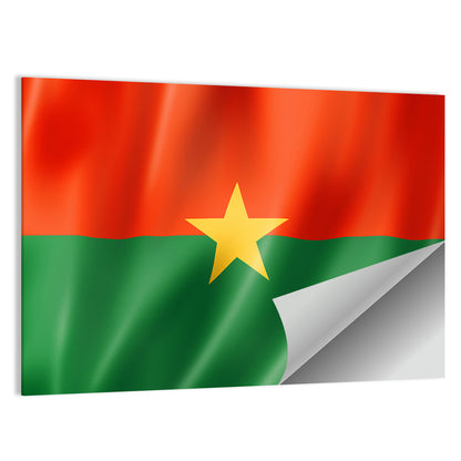 Flag Of Burkina Faso Wall Art