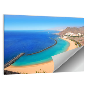 Beach Las Teresitas At Canary Islands Wall Art