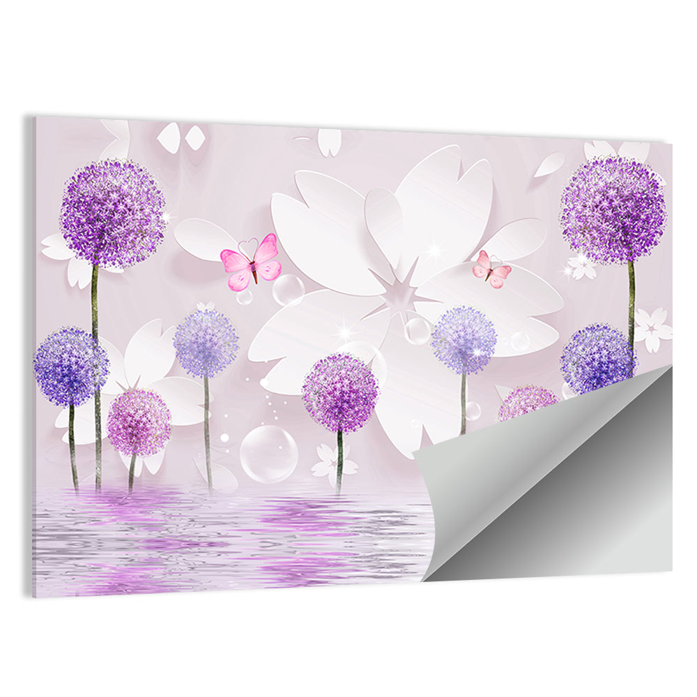 Eastern Floral Ornament Wall Art