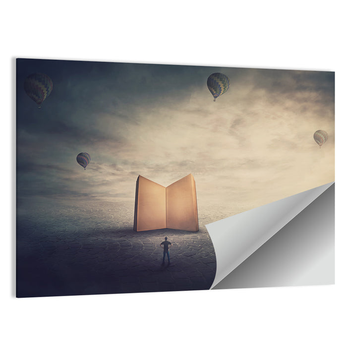 Knowledge and Wisdom Symbol Wall Art as a poster print