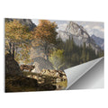 Wolf in the Rocky Mountains Wall Art
