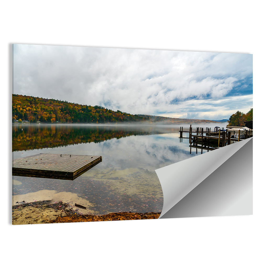 Lake Squam In New Hampshire Wall Art