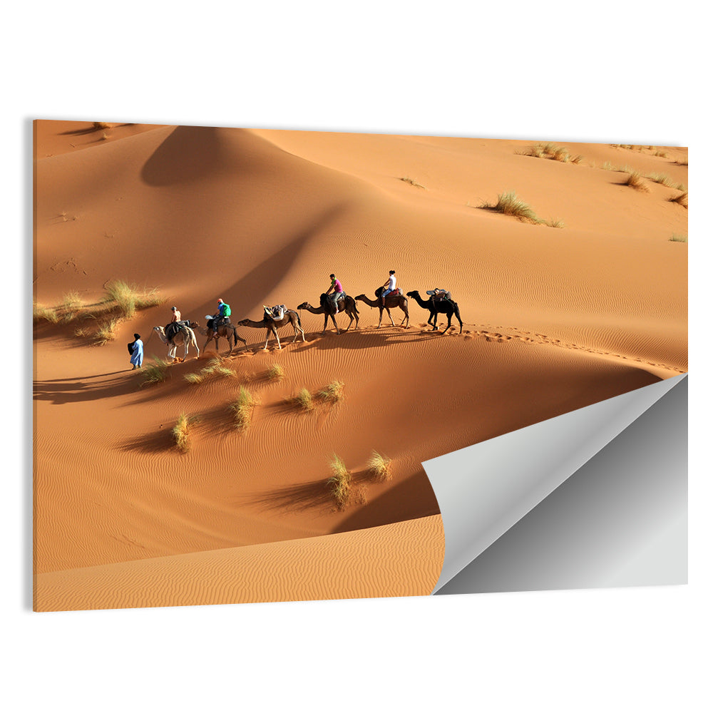 Morocco Sahara Caravan Wall Art