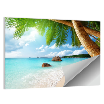 Anse Lazio Beach Wall Art
