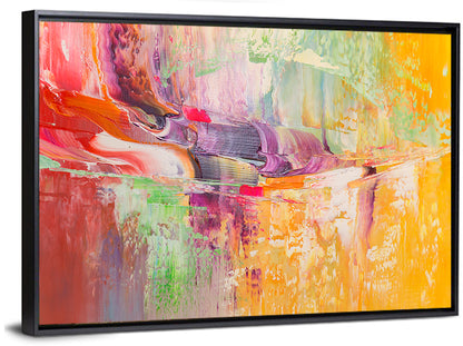 Palette Knife Strokes Wall Art