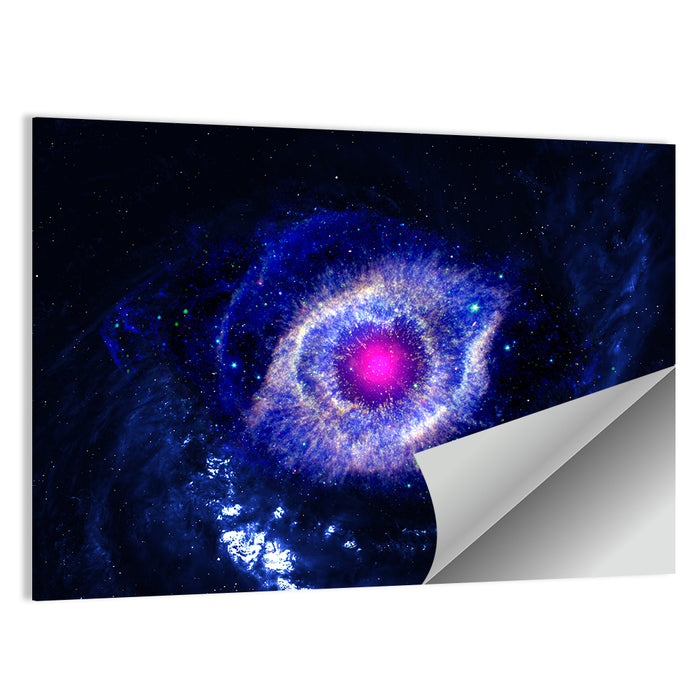 Deep Space Star Field Wall Art as a poster print