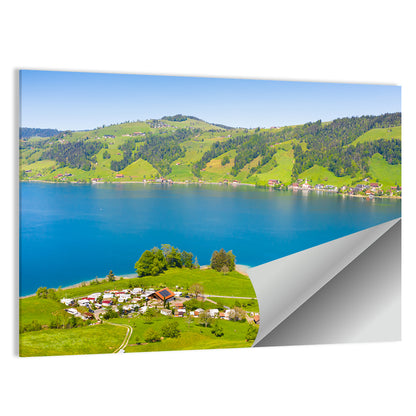 Aegerisee Lake Wall Art