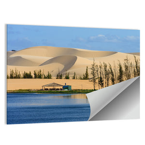 White Sand Dune In Mui Ne Vietnam Wall Art