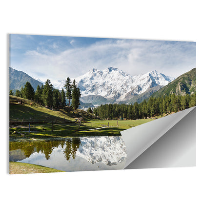 Nanga Parbat Reflection Wall Art