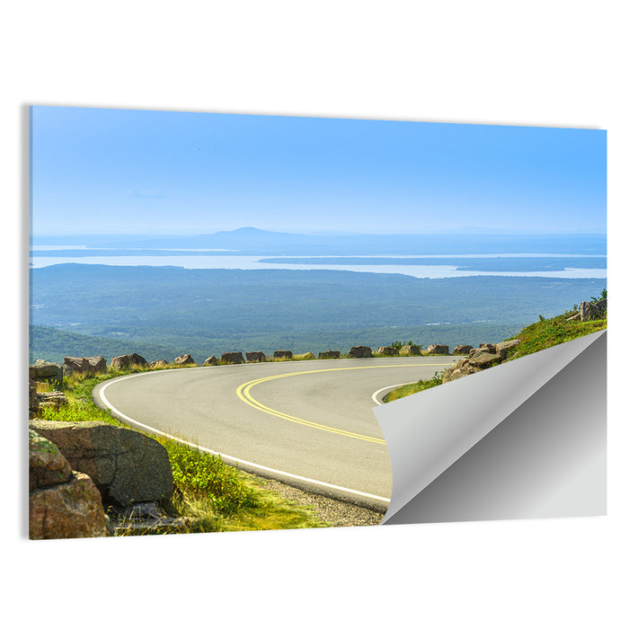 Cadillac Mountain Drive, Bar Harbor Wall Art as a poster print