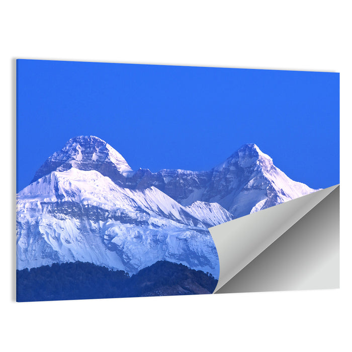 Nanda Devi Twin Peaks Wall Art as a poster print