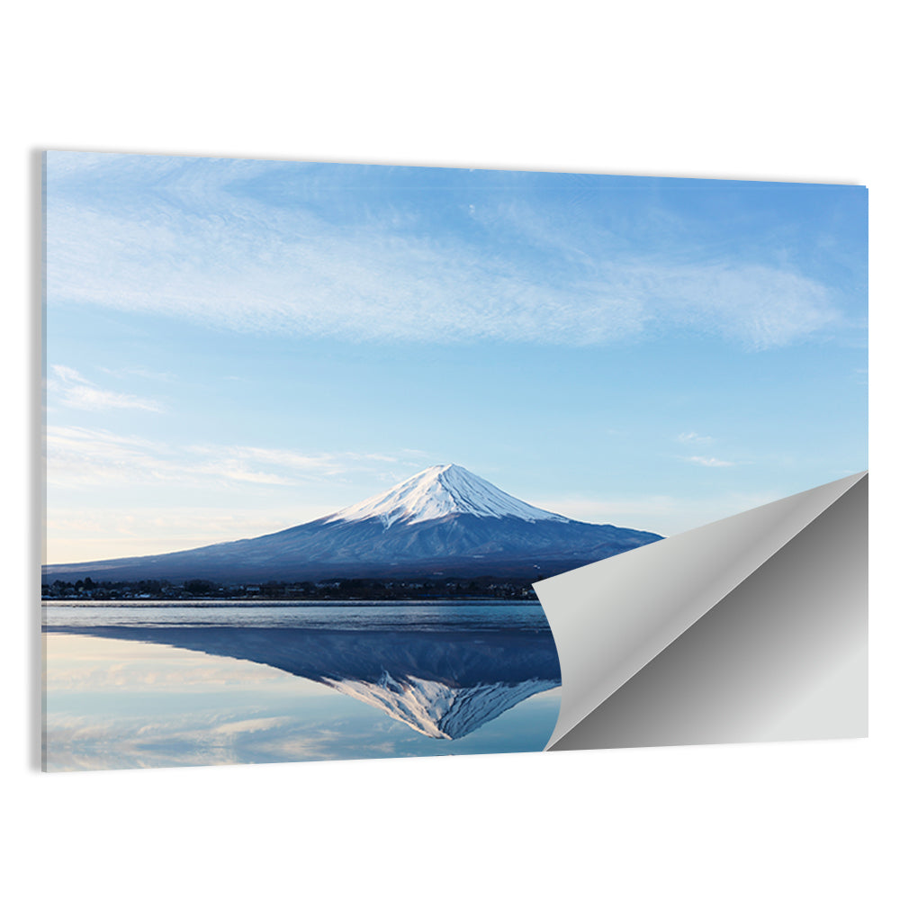Mount Fuji Reflection Wall Art