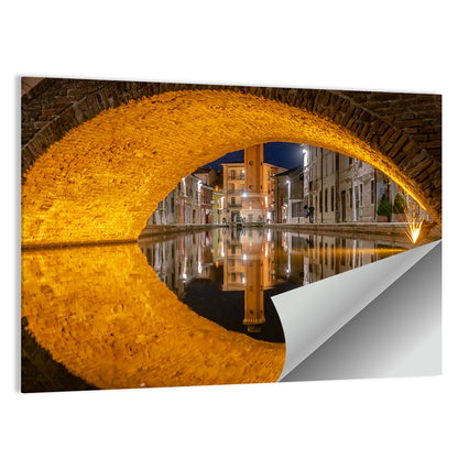 Tre Ponti Di Comacchio, Italy Wall Art