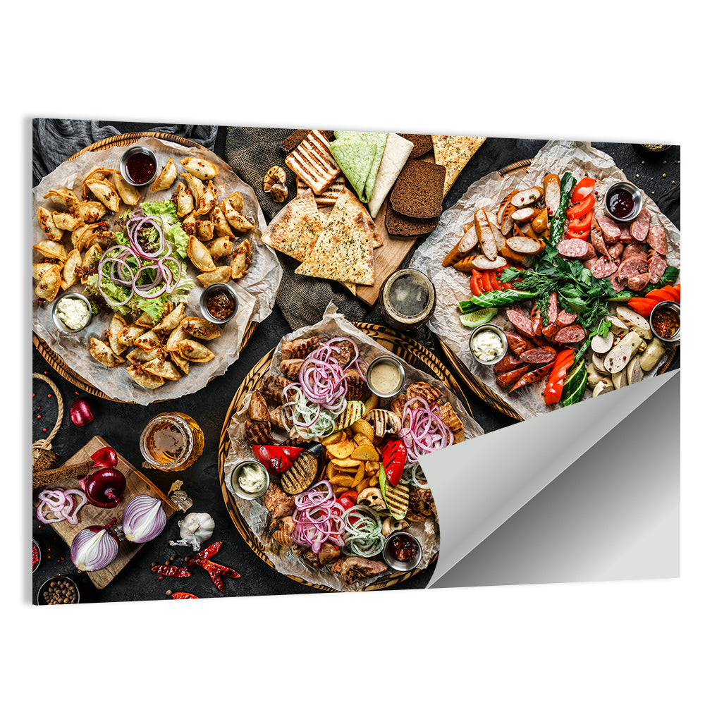 Savory Appetizer Spread Wall Art
