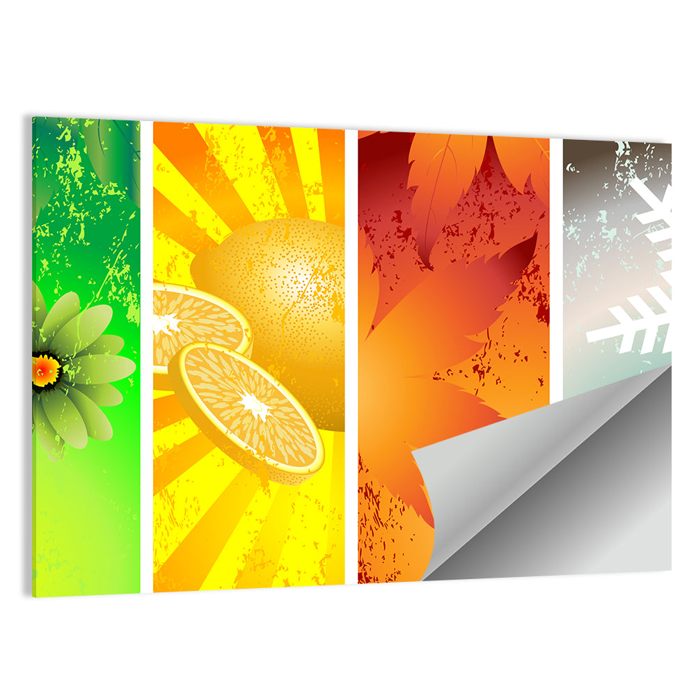 Four Seasons Quartet Wall Art