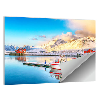 Ramberg At Sunrise In Norway Wall Art