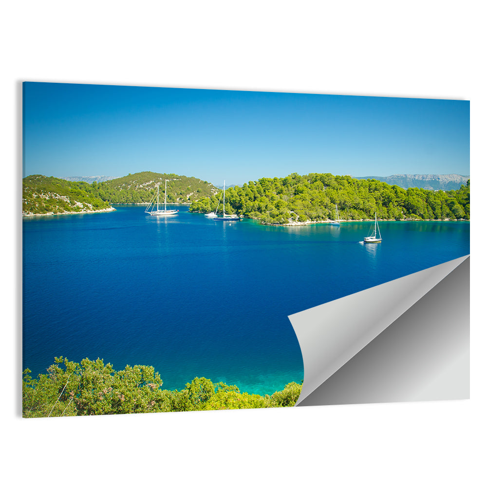 Mljet Coastline Croatia Wall Art