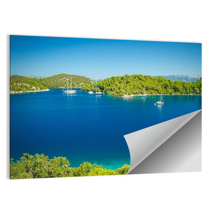 Mljet Coastline Croatia Wall Art