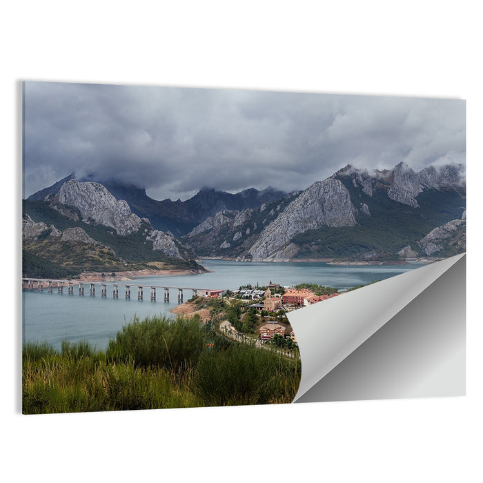 Riaño Summer Storm Wall Art as a poster print