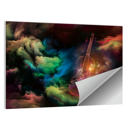Cosmic Violin Wall Art